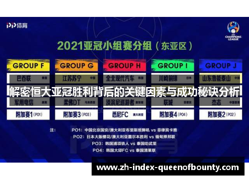解密恒大亚冠胜利背后的关键因素与成功秘诀分析